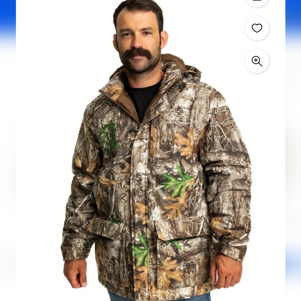 Realtree Camouflage Field Jacket
